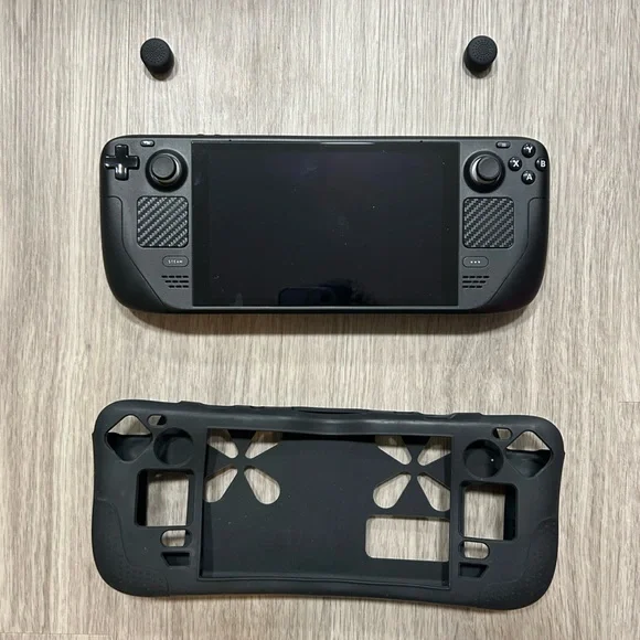 Black Steamdeck Handheld Gaming Console - Picture 8 of 10